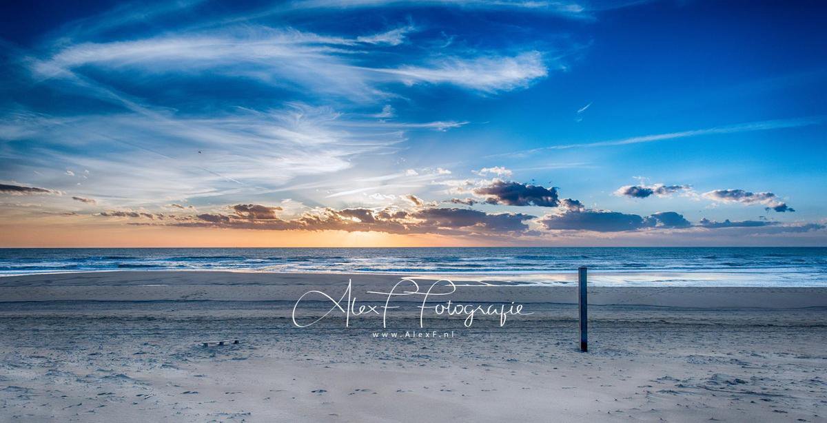 Schilderij, Foto op Canvas, Voorjaarsstrand 001| Formaat: 120x60cm