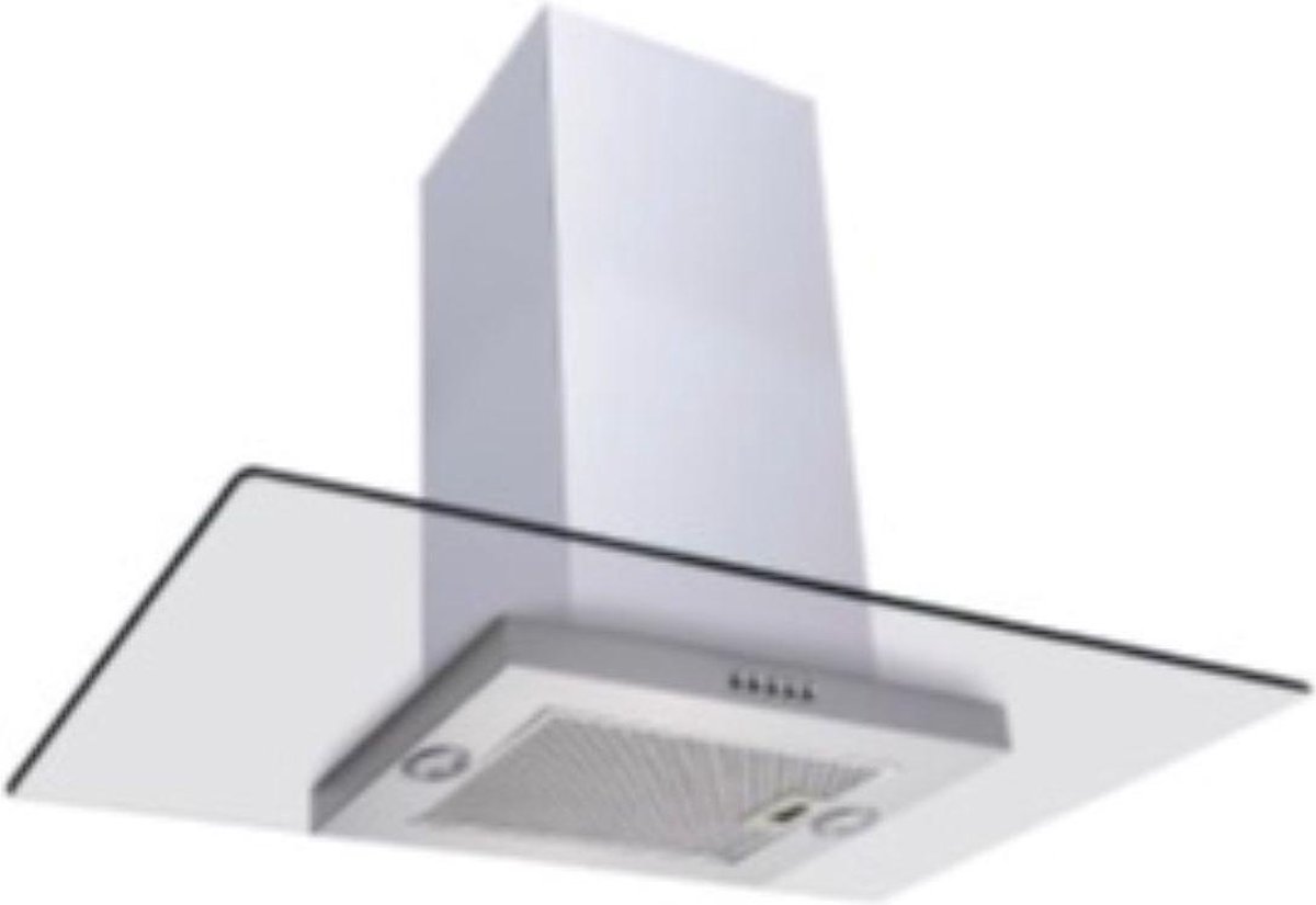 Respekta Afzuigkap/wandkap 60 cm/roestvrijstalen behuizing/afvoerlucht- en circulatielucht / CH22078IXB / B / 59-64 dB