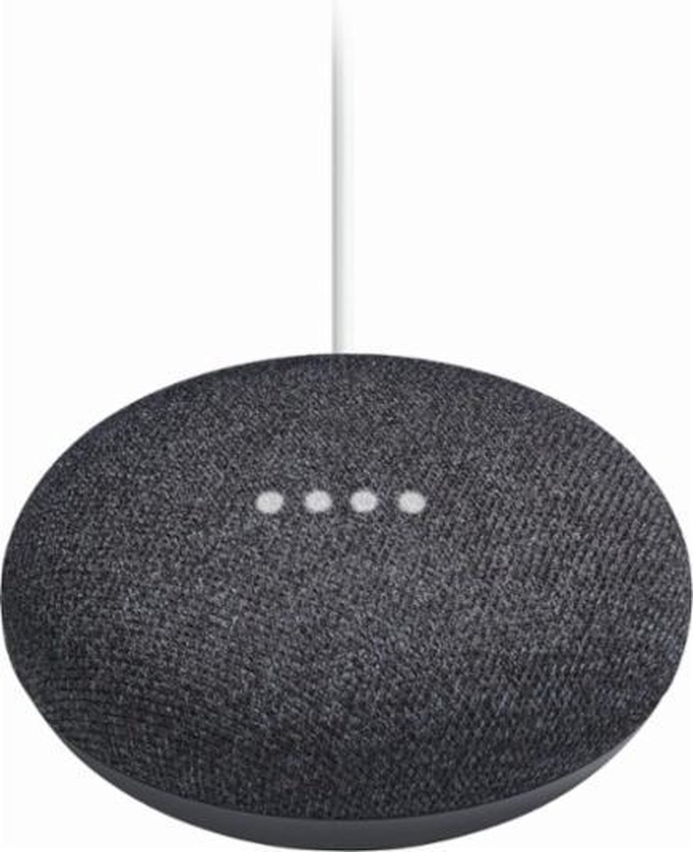 Google Home Mini karbon Smart Speaker Assistent | bol.com