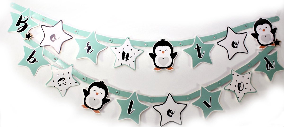 Ootje Kadootje Slinger Hello Lovely Pinguin 2,30 meter