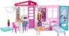 foto van Barbie Huis met Barbiepop