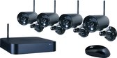 SMARTWARES DRAADLOOS 4CH DVR CAMERASYSTEEM INCLUSIEF 4 DRAADLOZE CAMERA'S WDVR740S