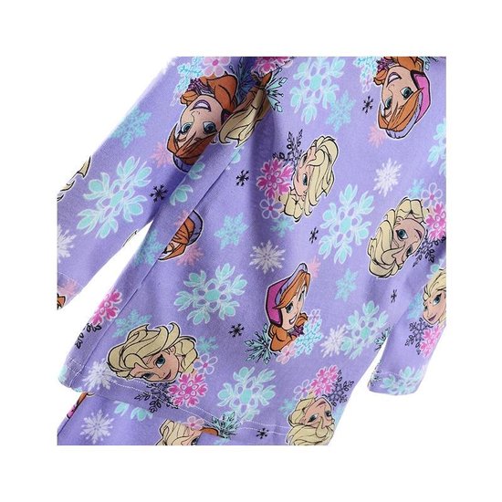 Prestatie verontschuldigen eb Disney Frozen Meisjes Pyjama - paars - maat 140 | bol.com