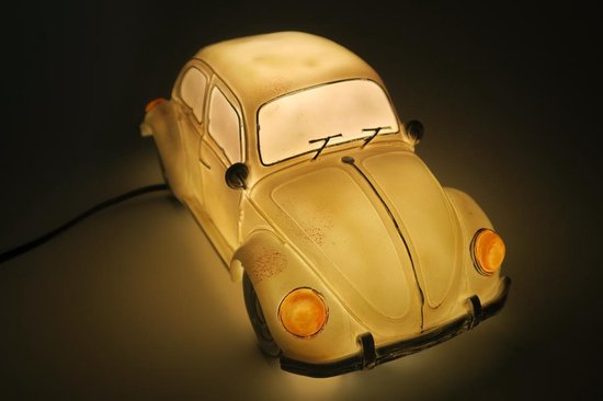 Meerdere kleurstof Stereotype Nachtlamp tafellamp Volkswagen VW Kever wit | bol.com