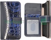 Fashion Croco Book voor Galaxy S3 Mini VE i8200