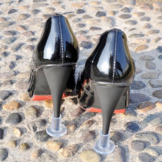 Paar hak Protector Beschermer Set Zwart Large Hakken bol