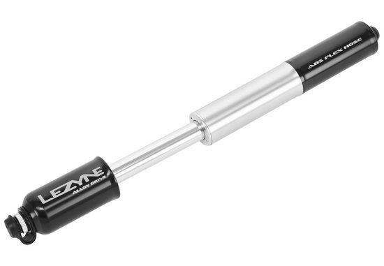 Lezyne Alloy Drive - Mountainbike handpomp - ABS Flex Hose met Valve Core Tool - Small - Zwart/Zilver van Lezyne — afbeelding 2