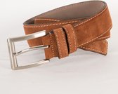 4 CM SUEDE RIEM 0007-3 COGNAC MAAT 85