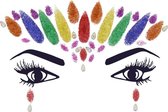 Zac's Alter Ego Gezicht Diamanten Sticker Rainbow Glitter Crystal Stone Multicolours