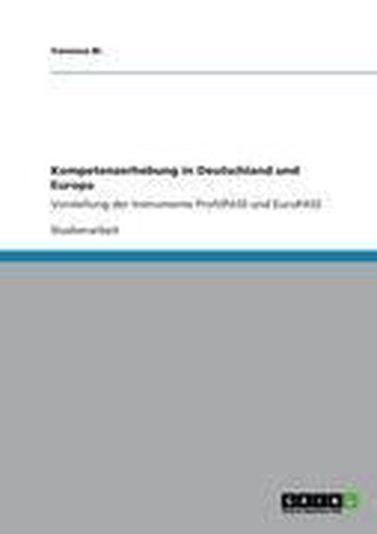 Kompetenzerhebung in Deutschland und Europa - cover