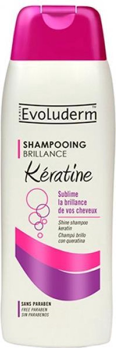 Evoluderm Keratine Shampoo 300ml 0% parabenen