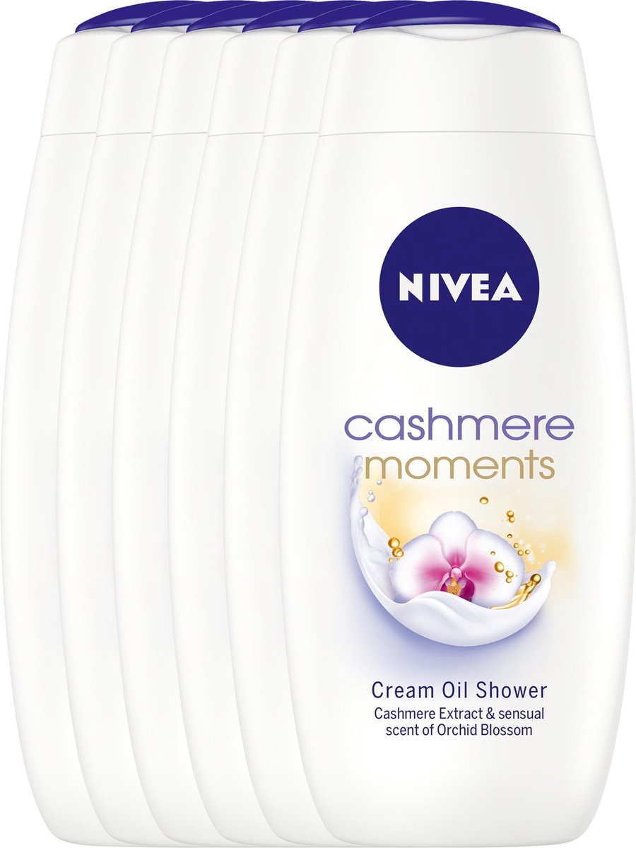 Nivea Douchecrème Cashmere Moments 6 x 400 ml