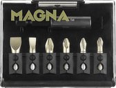 Magna ISO-TEMP Schroefbitset PZ/PH/ZS met magnetische bithouder. 227357