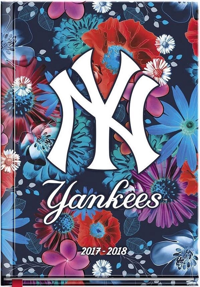MLB New York Yankees Flowers schoolagenda 2017 2018