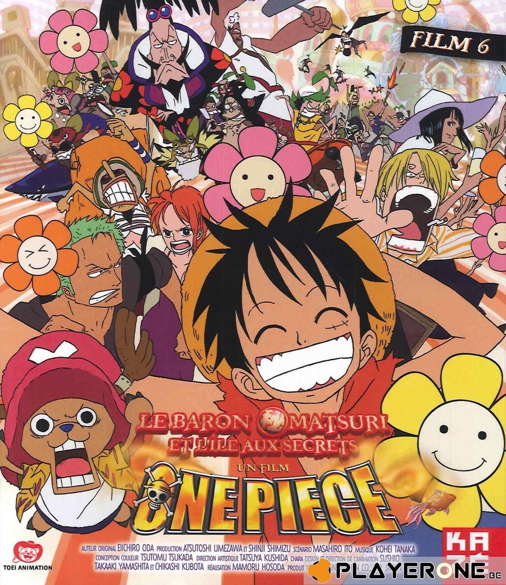 Blu Ray - ONE PIECE Film 6 : Le Baron Omatsuri et l'Ile aux Secrets
