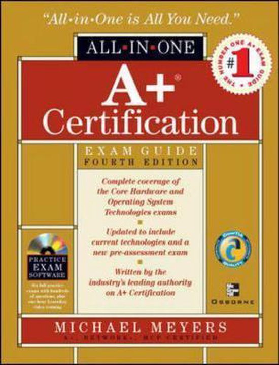 A+ Certification All-in-One Exam Guide, 4th Edition - cover
