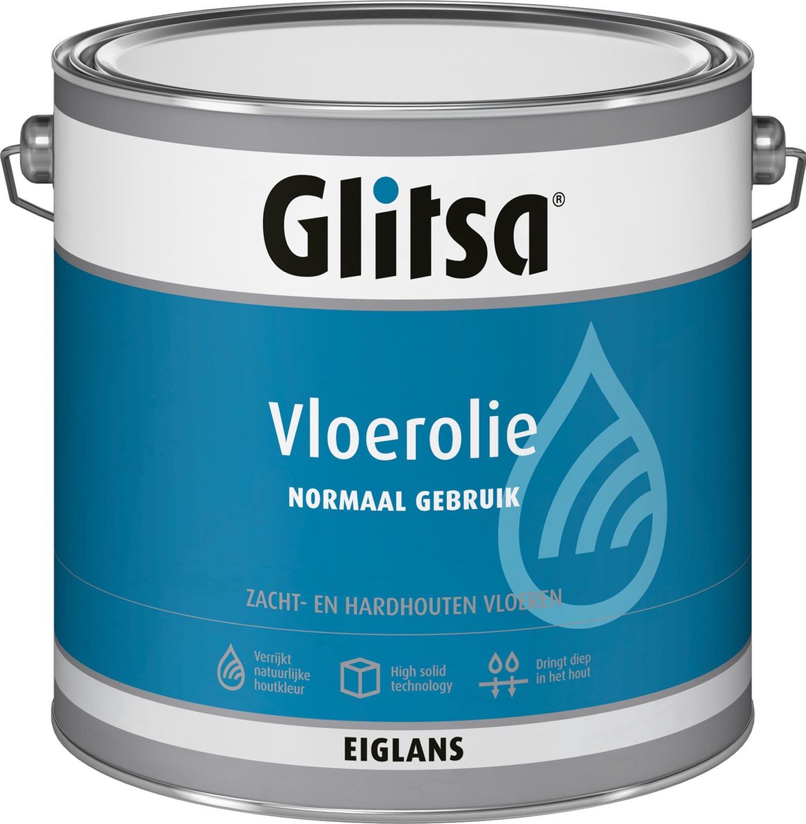 Glitsa Vloerolie - Mat - 2.5 liter