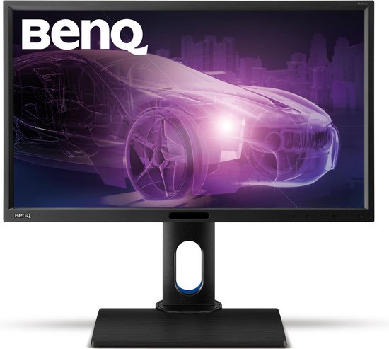 BenQ - BL2420PT - 27 inch - 2K DesignVue-monitor voor designers - 1440p - QHD - IPS - 100% sRGB - Rec. 709 - 10 bits - grafisch design - animatie - CAD - Anti-Glare - Flicker-free - in hoogte verstelbare voet - HDMI - DP