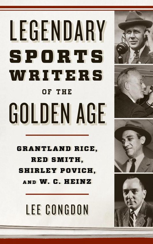 Legendary Sports Writers of the Golden Age - cover