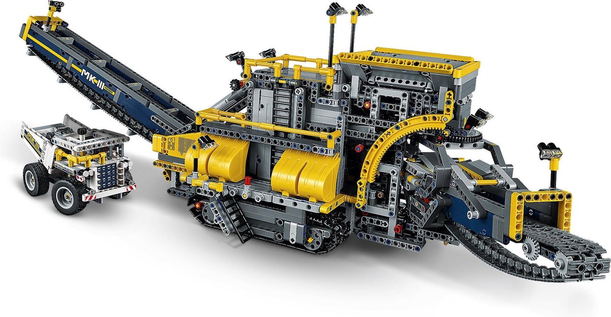 LEGO Technic Emmerwiel Graafmachine - 42055 | bol.com