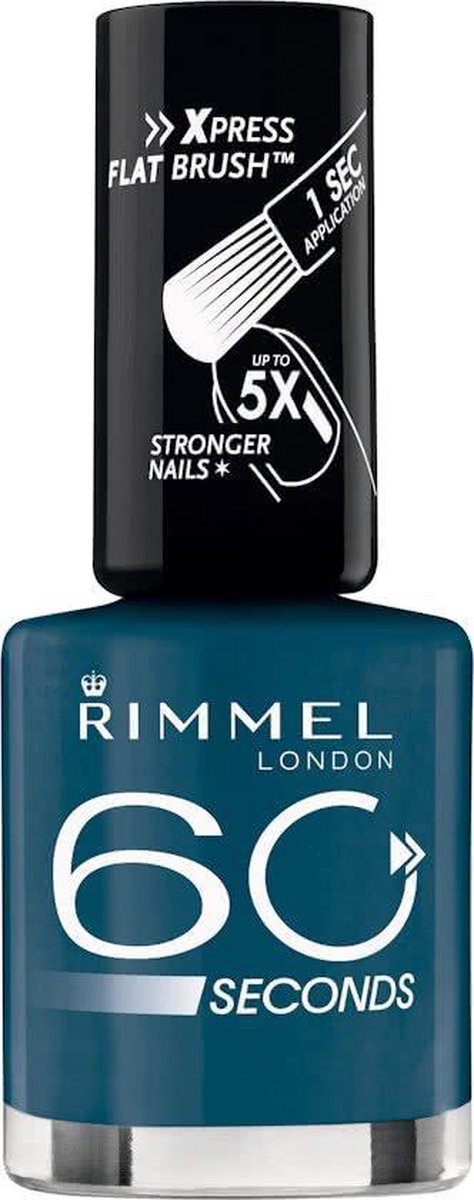 Goedkoopste Rimmel London 60 seconds finish Nagellak - 844 Out the Blue