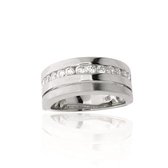 Silver Lining 114.6180 Ring Zilver Zilverkleurig CZ - maat 54