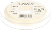 SATIN LUXE [ SATIJN LINT ] 3MM 50M - 0023 L.GEEL.