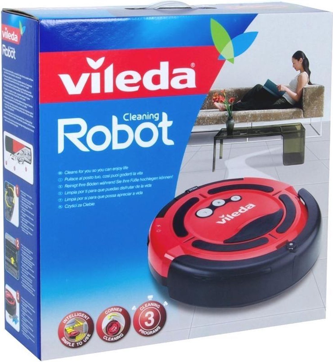 Kruik telefoon bezoeker Vileda Cleaning Robot | bol.com