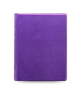 Filofax Refillable A5 Notebook Saffiano Metallic Violet