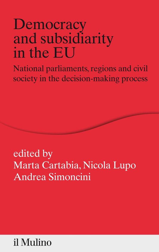 Percorsi - Democracy and subsidiarity in the Eu - cover