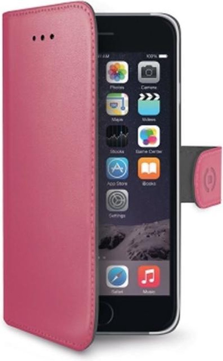 Celly Wally Hoesje voor iPhone 6 & 6s Plus - fuchsia