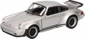 Voiture miniature jouet voiture Porsche 911 Turbo grise 12 cm