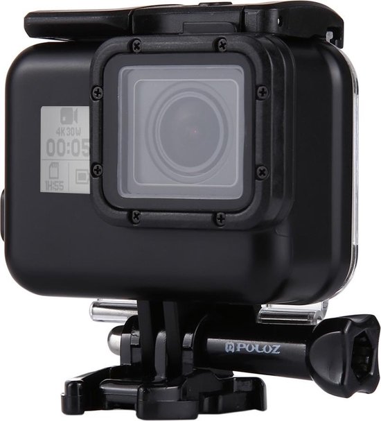 bol.com | Black Edition Waterproof Case voor GoPro Hero 5 / 6 incl. Schroef  en Buckle |...