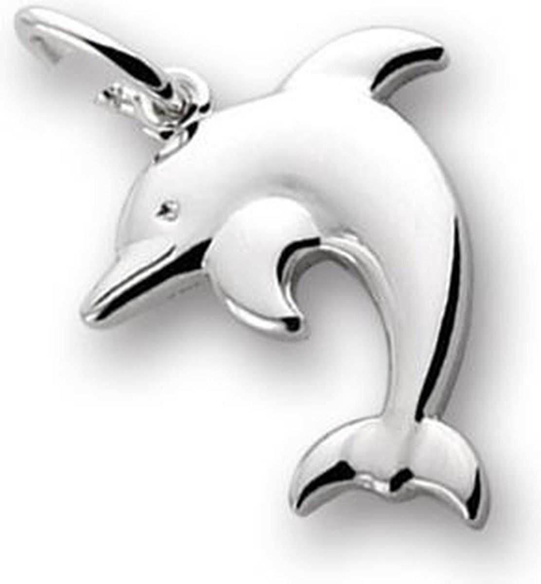 TRESOR dolfijn hanger - Zilver