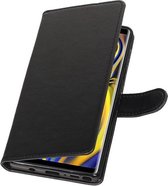 Zwart Pull-Up Booktype Hoesje voor Galaxy Note 9