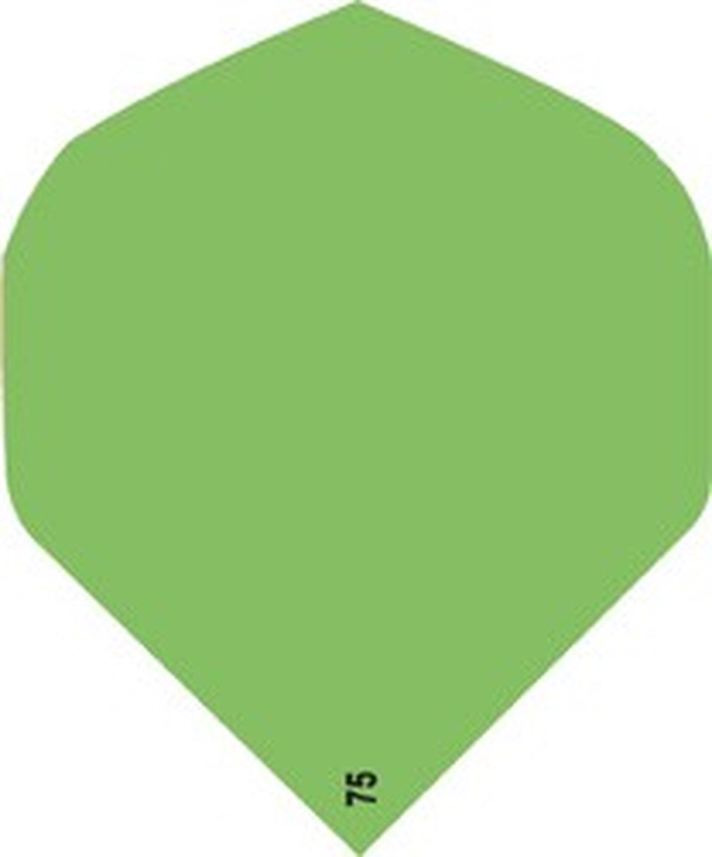ABC Darts - Dart Flights Light75 Groen - 10 sets (30 stuk)