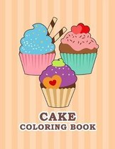 Cake Coloring Book