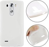 LG Optimus G3 S - hoes cover case - TPU - wit