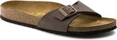 Birkenstock Madrid Dames Slippers Mocha Regular-fit | Bruin | Imitatieleer | Maat 37 | 040091