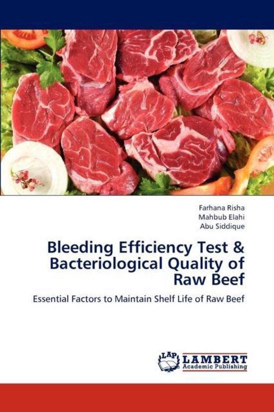 Bleeding Efficiency Test & Bacteriological Quality of Raw Beef