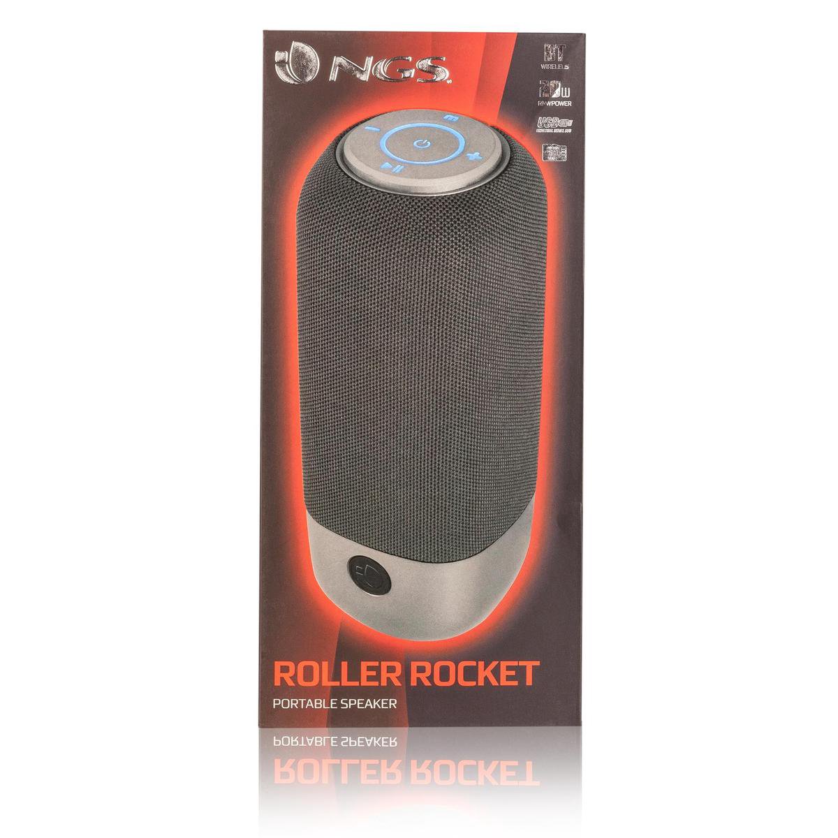 NGS - Roller Rocket - Bluetooth Speaker - 20W | bol.com