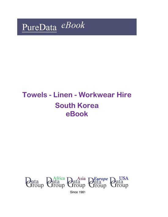 PureData eBook - Towels - Linen - Workwear Hire in South Kor ... - cover