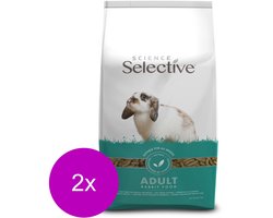 Supreme Selective Konijn - Konijnenvoer - 2 x 3 kg