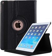 Book Cover Geschikt voor: Apple iPad Air 1 & Air 2 (2013 & 2014) / iPad 2017 / iPad 2018 - 9.7 inch Draaibaar Hoesje met - Multi stand Case Case - Zwart
