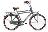 Static K1 Heren Transporter fiets Aluminium 28"  met 3 versnellingen  Metallic Grijs.