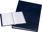 Rillstab Showmap A4 - met 40 tassen - blauw -  showalbum - Presentatiemap - waterdicht