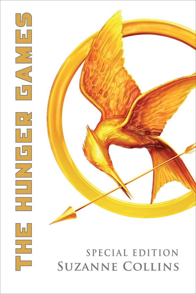 Omslag van The Hunger Games