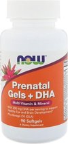 Prenatal Gels + DHA (90 softgels) - Now Foods