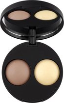 Inika Biologisch Vegan Baked Contour Duo Palette Teak