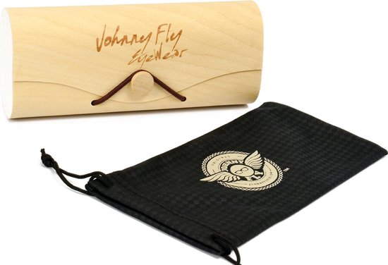 Johnny Fly Apache Zonnebril - dames en heren - wit tortoise - ecologisch van Johnny Fly — afbeelding 5